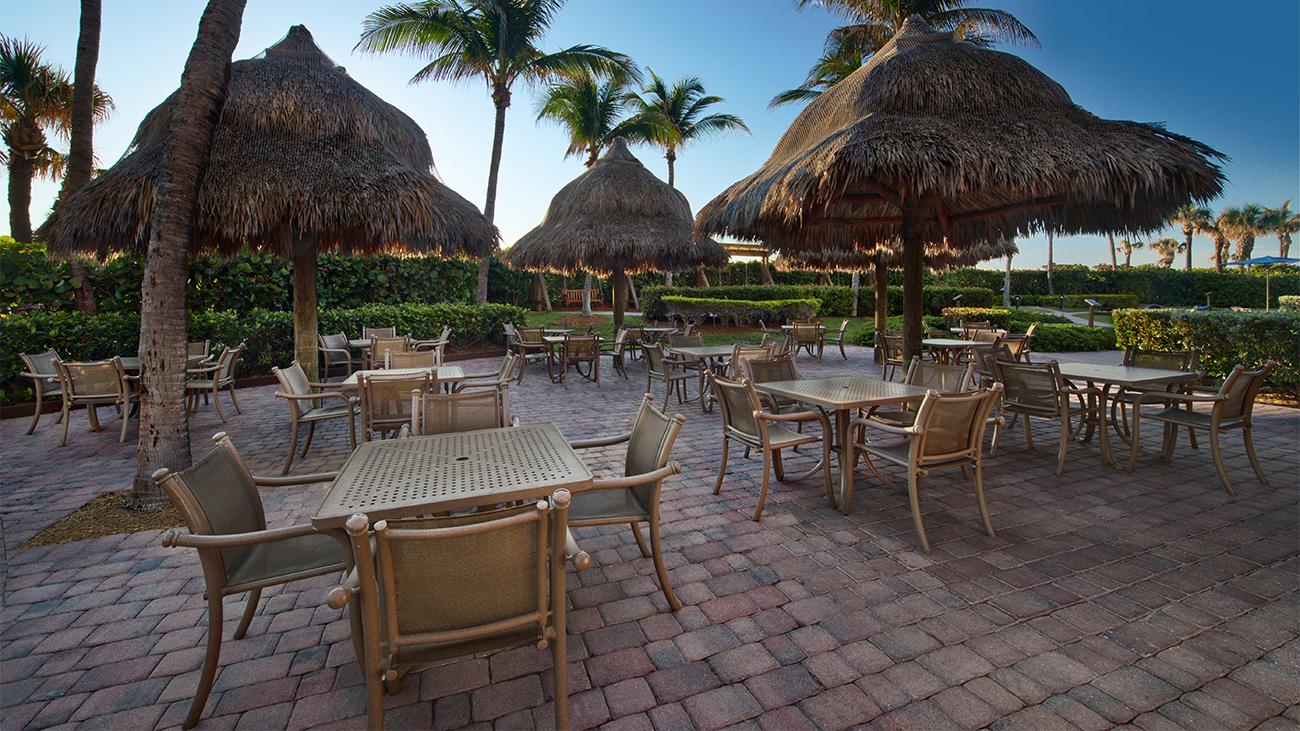 On the Rocks Pool Bar & Grill - Patio Seating